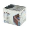 Oprawa V-TAC gips beton GU10 natynkowy kwadrat biały/czarny VT-860-GB 5 lat gwarancji